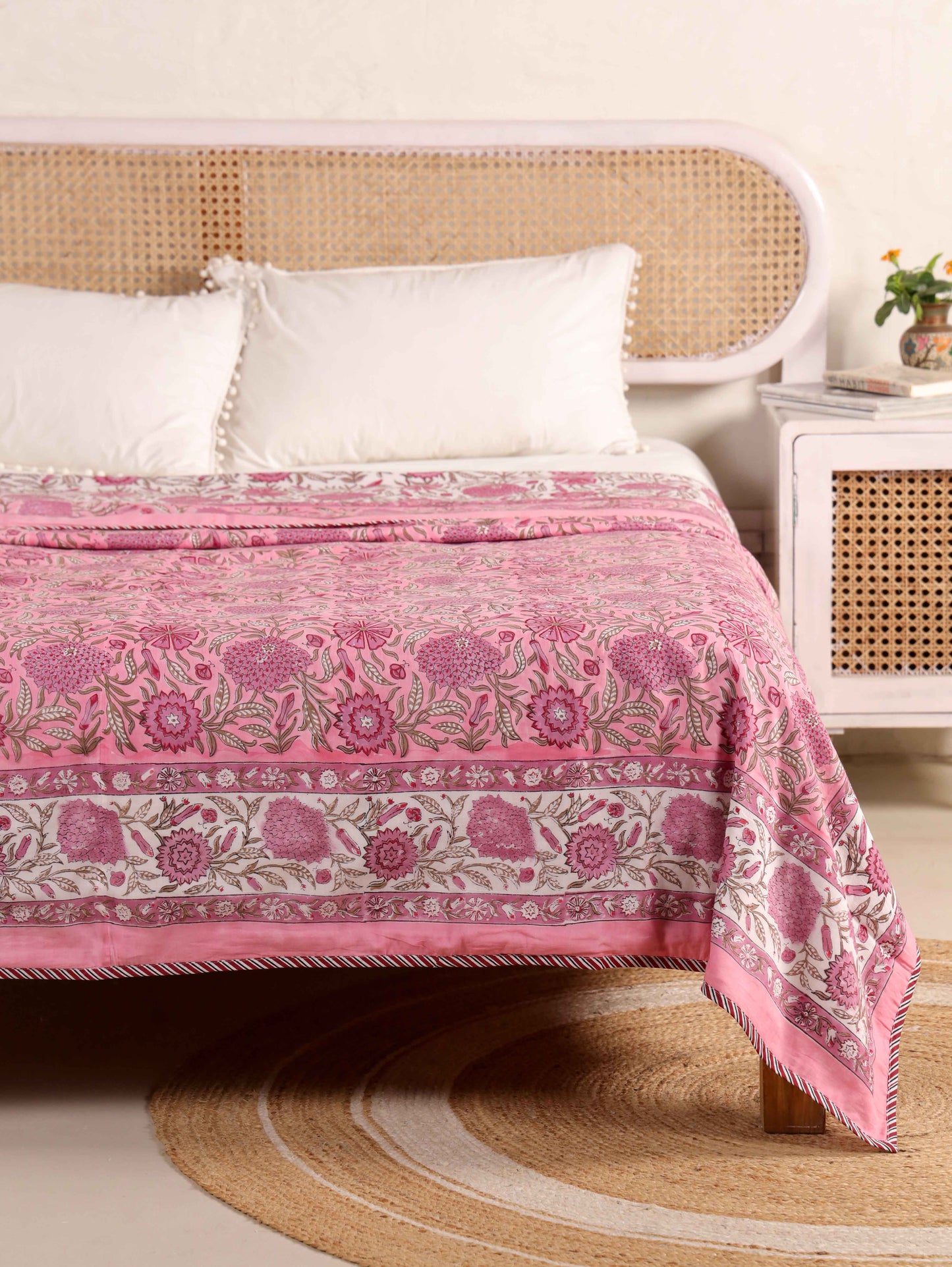 Premium Cotton Hand Block Print Reversible Dohar