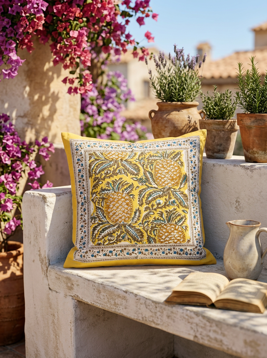 Quilted Cushion Cover - Set Of 2