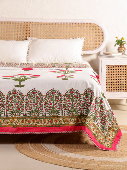 Premium Cotton Hand Block Print Reversible Dohar