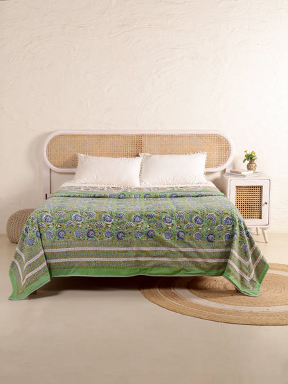 Premium Cotton Hand Block Print Reversible Dohar