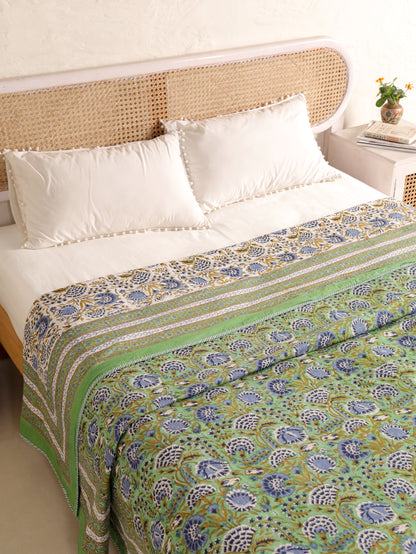 Premium Cotton Hand Block Print Reversible Dohar