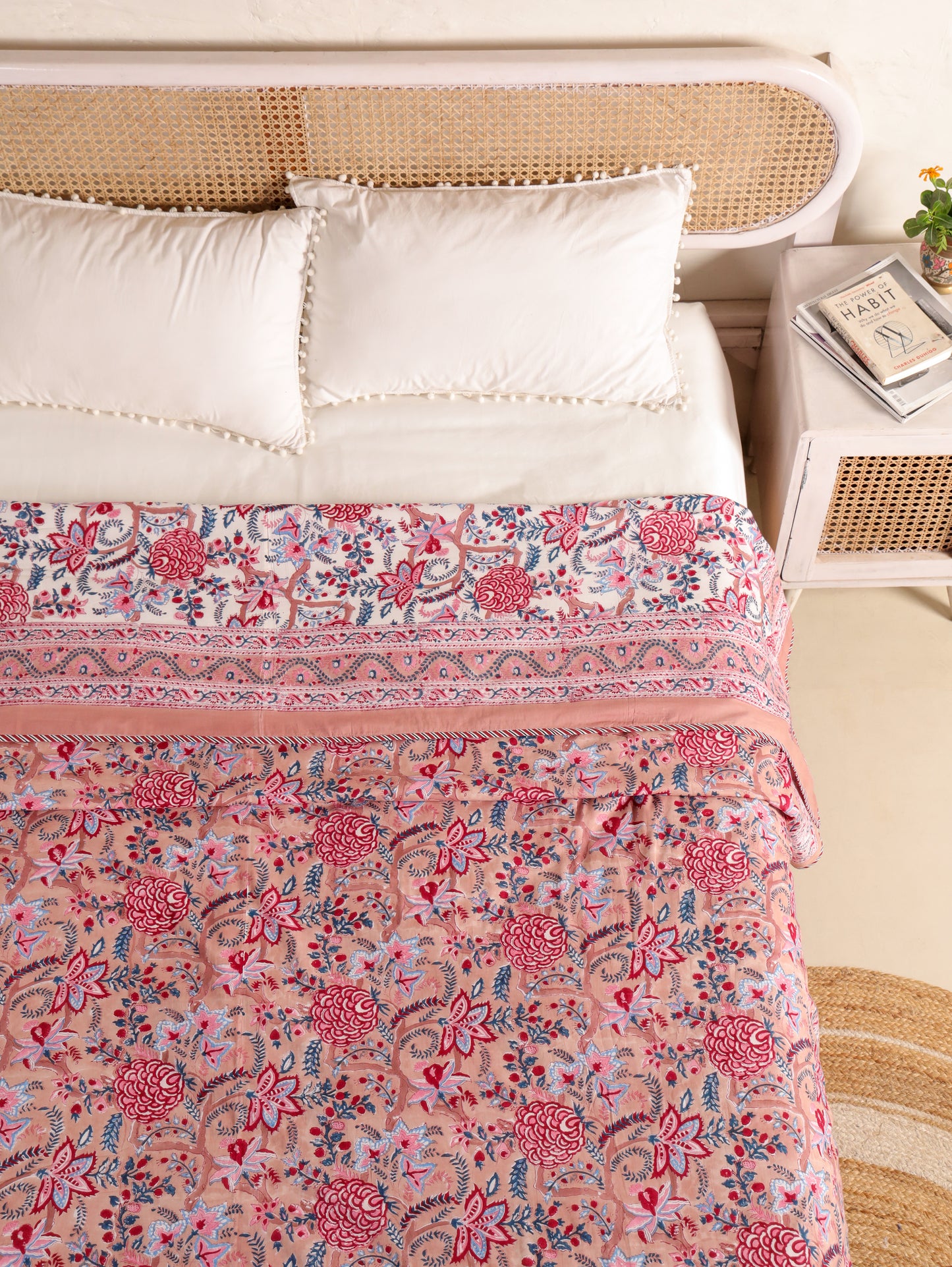 Premium Cotton Hand Block Print Reversible Dohar