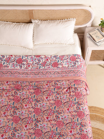 Premium Cotton Hand Block Print Reversible Dohar