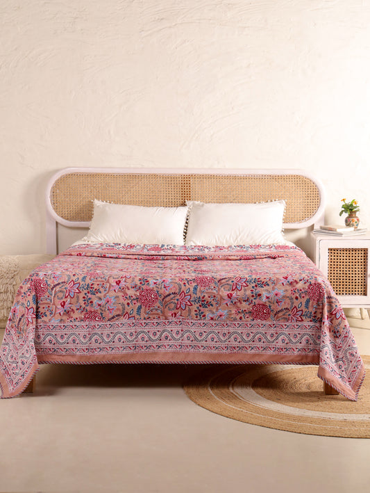 Premium Cotton Hand Block Print Reversible Dohar