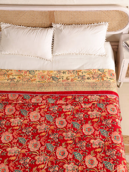 Premium Cotton Hand Block Print Reversible Dohar