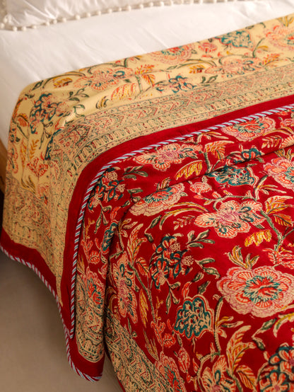 Premium Cotton Hand Block Print Reversible Dohar