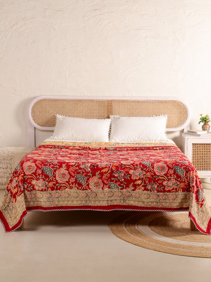 Premium Cotton Hand Block Print Reversible Dohar