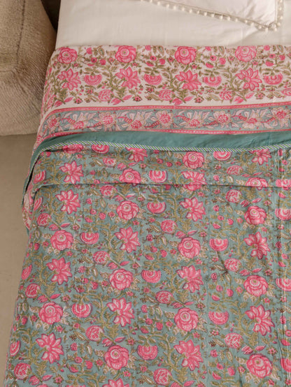 Premium Cotton Hand Block Print Reversible Dohar