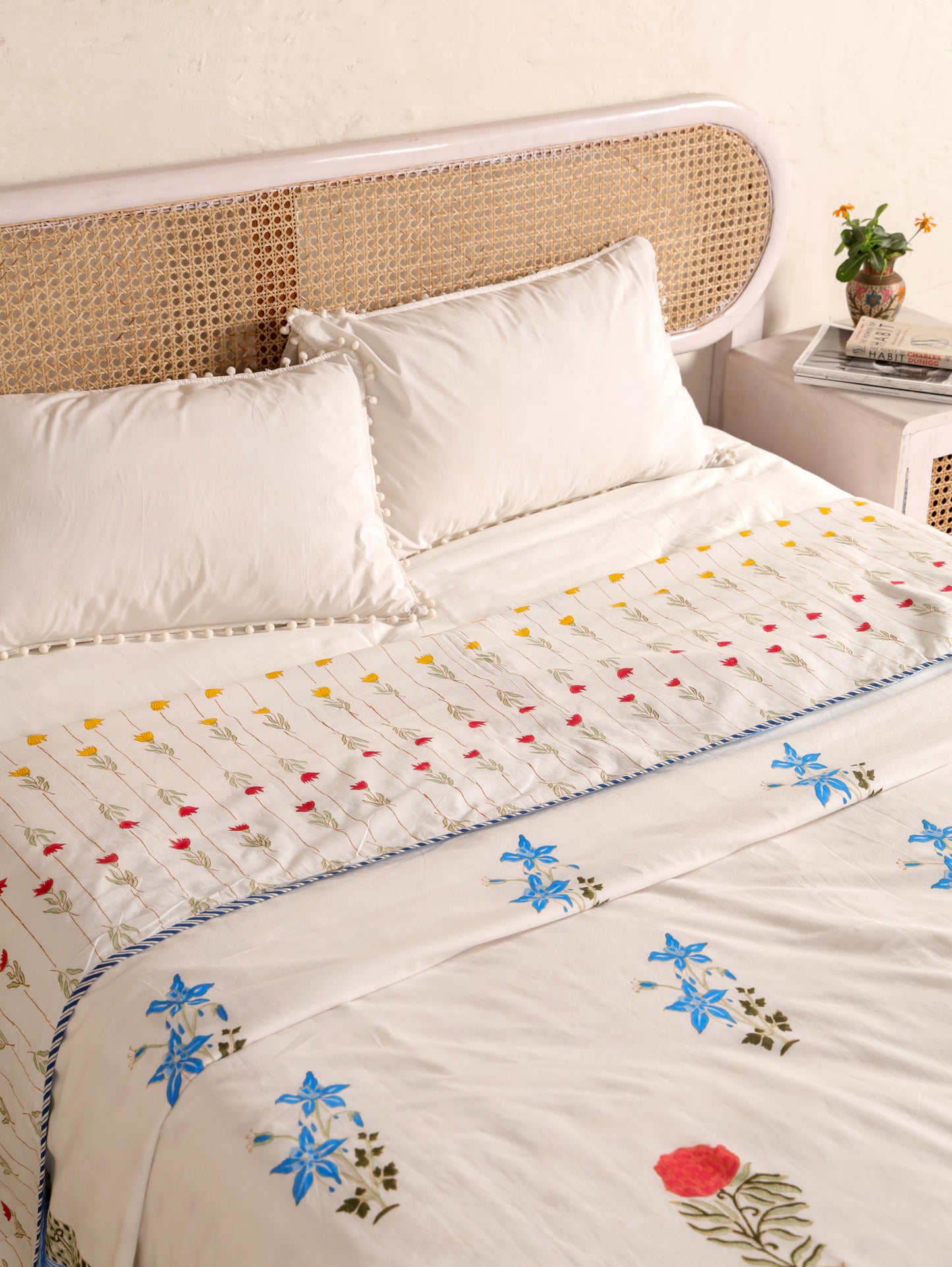 Premium Cotton Hand Block Print Reversible Dohar