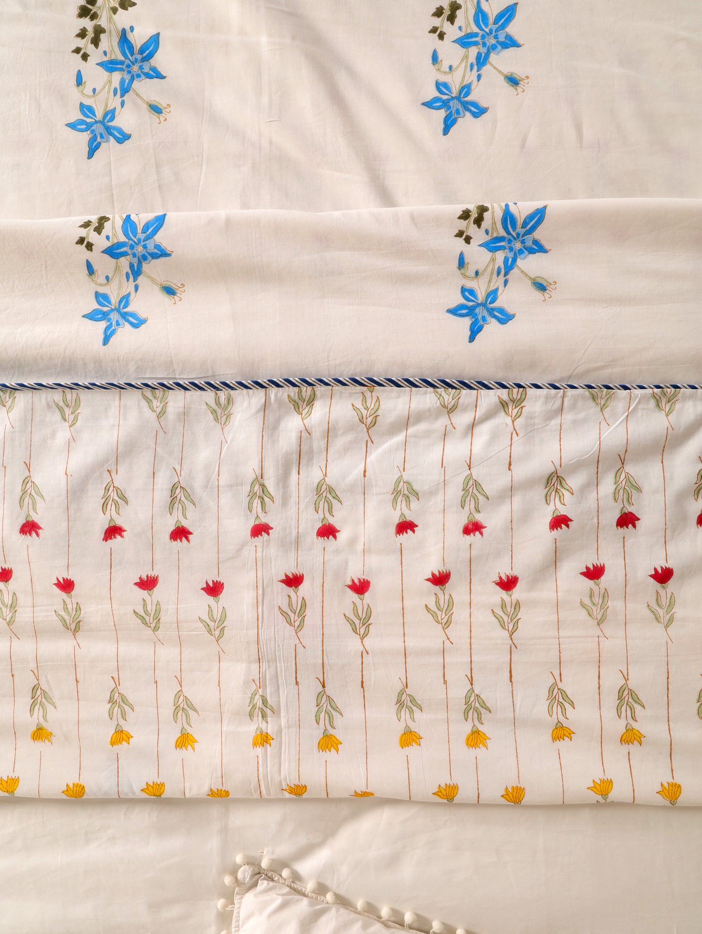 Premium Cotton Hand Block Print Reversible Dohar