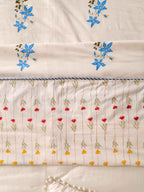 MULTI SPRING BLOOM HAND BLOCK PRINT REVERSIBLE COTTON DOHARS