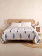 MUGHAL CYPRESS HERITAGE HAND BLOCK PRINT REVERSIBLE COTTON DOHARS