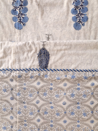 Premium Cotton Hand Block Print Reversible Dohar