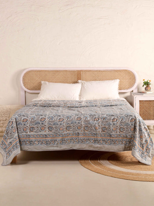 Premium Cotton Hand Block Print Reversible Dohar