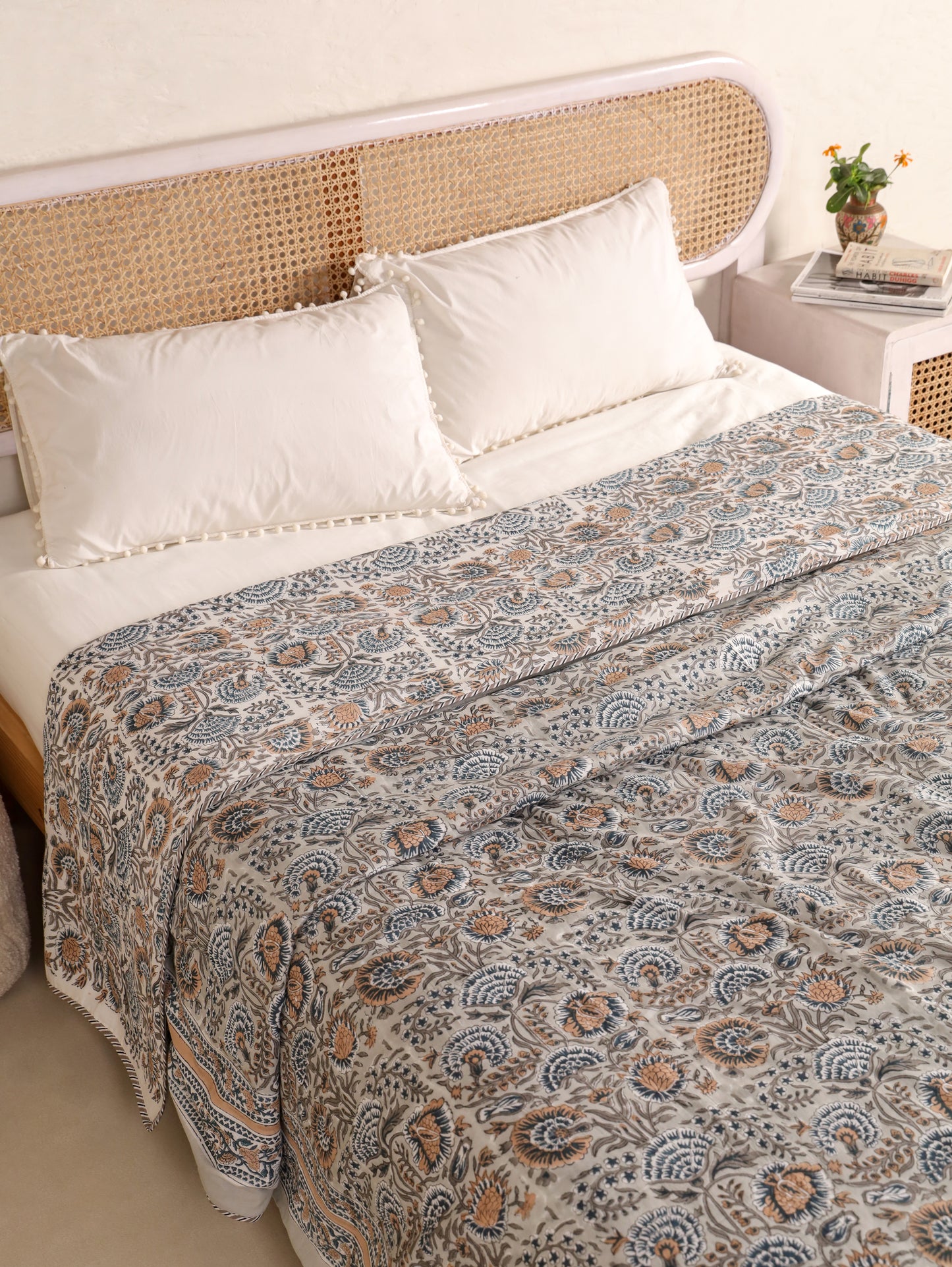 Premium Cotton Hand Block Print Reversible Dohar