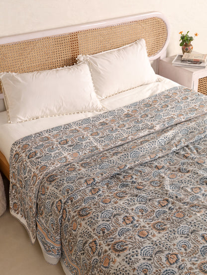 Premium Cotton Hand Block Print Reversible Dohar
