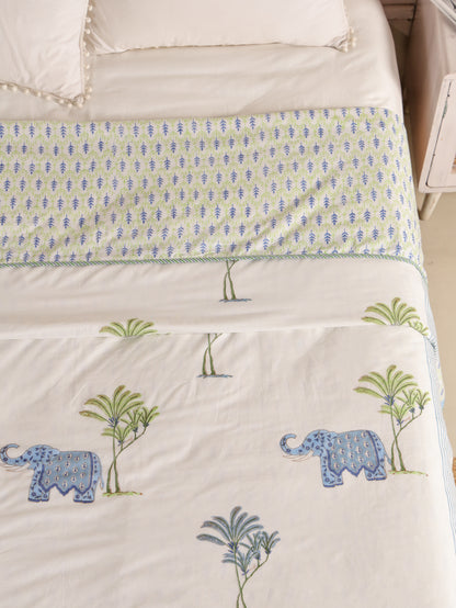 Premium Cotton Hand Block Print Reversible Dohar