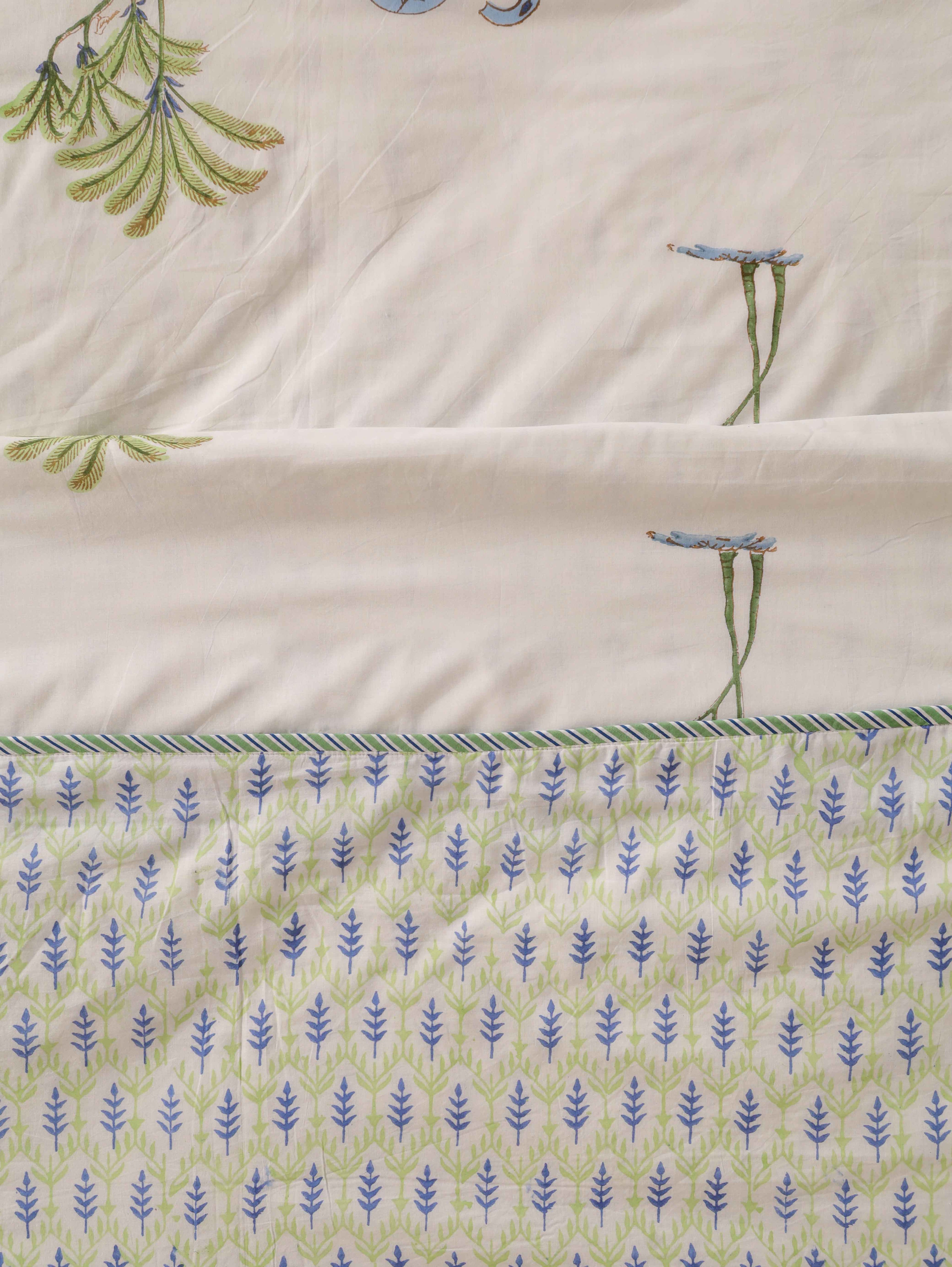 HATHI BAGH HAND BLOCK HAND BLOCK PRINT REVERSIBLE COTTON DOHARS