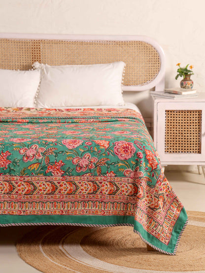 Premium Cotton Hand Block Print Reversible Dohar