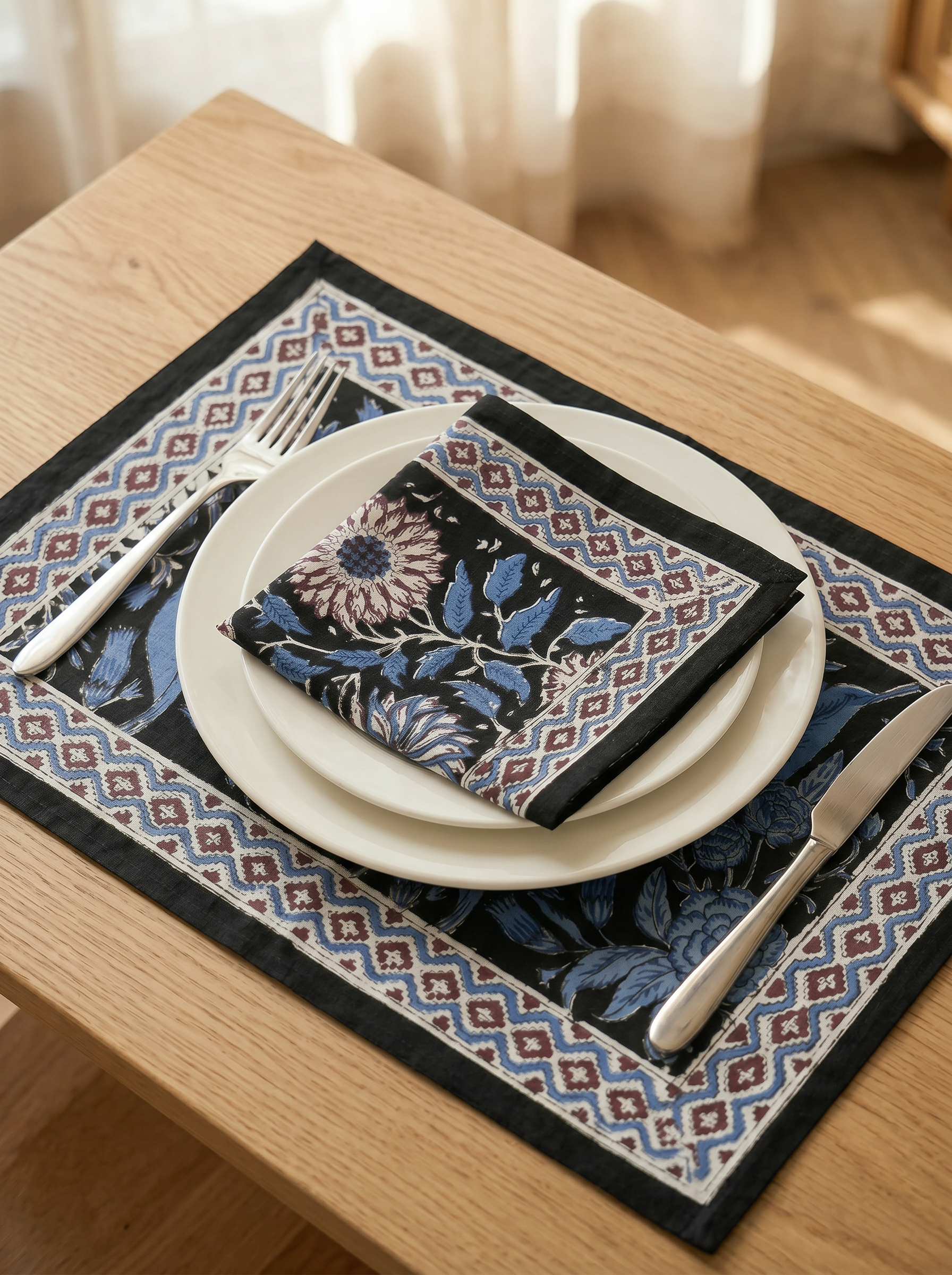 Table Mats & Napkins Set