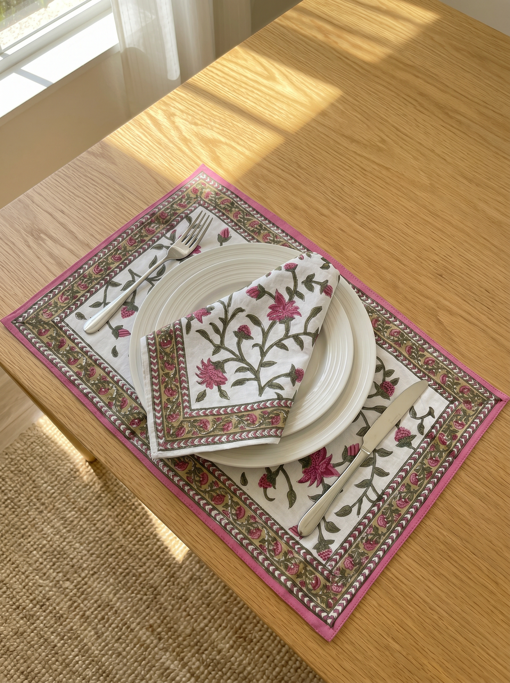 Table Mats & Napkins Set