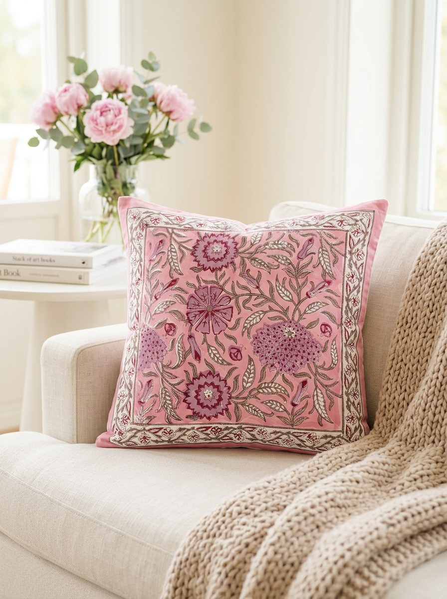 Quilted Cushion Cover - Set Of 2