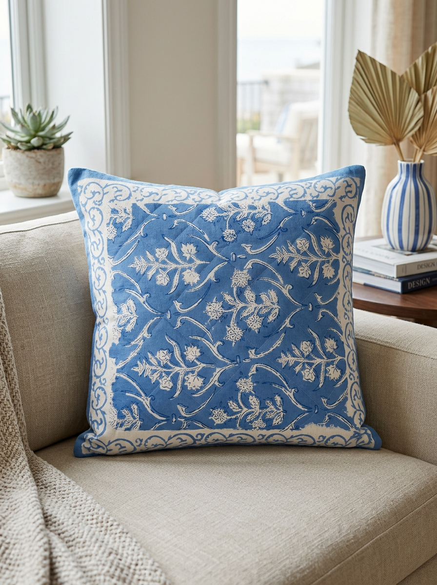 Quilted Cushion Cover - Set Of 2