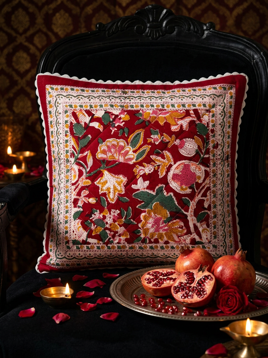 Quilted Cushion Cover - Set Of 2