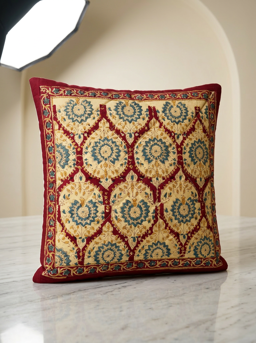 Quilted Cushion Cover - Set Of 2