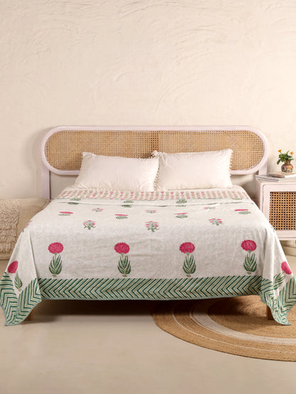Premium Cotton Hand Block Print Reversible Dohar