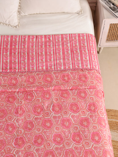 Premium Cotton Hand Block Print Reversible Dohar