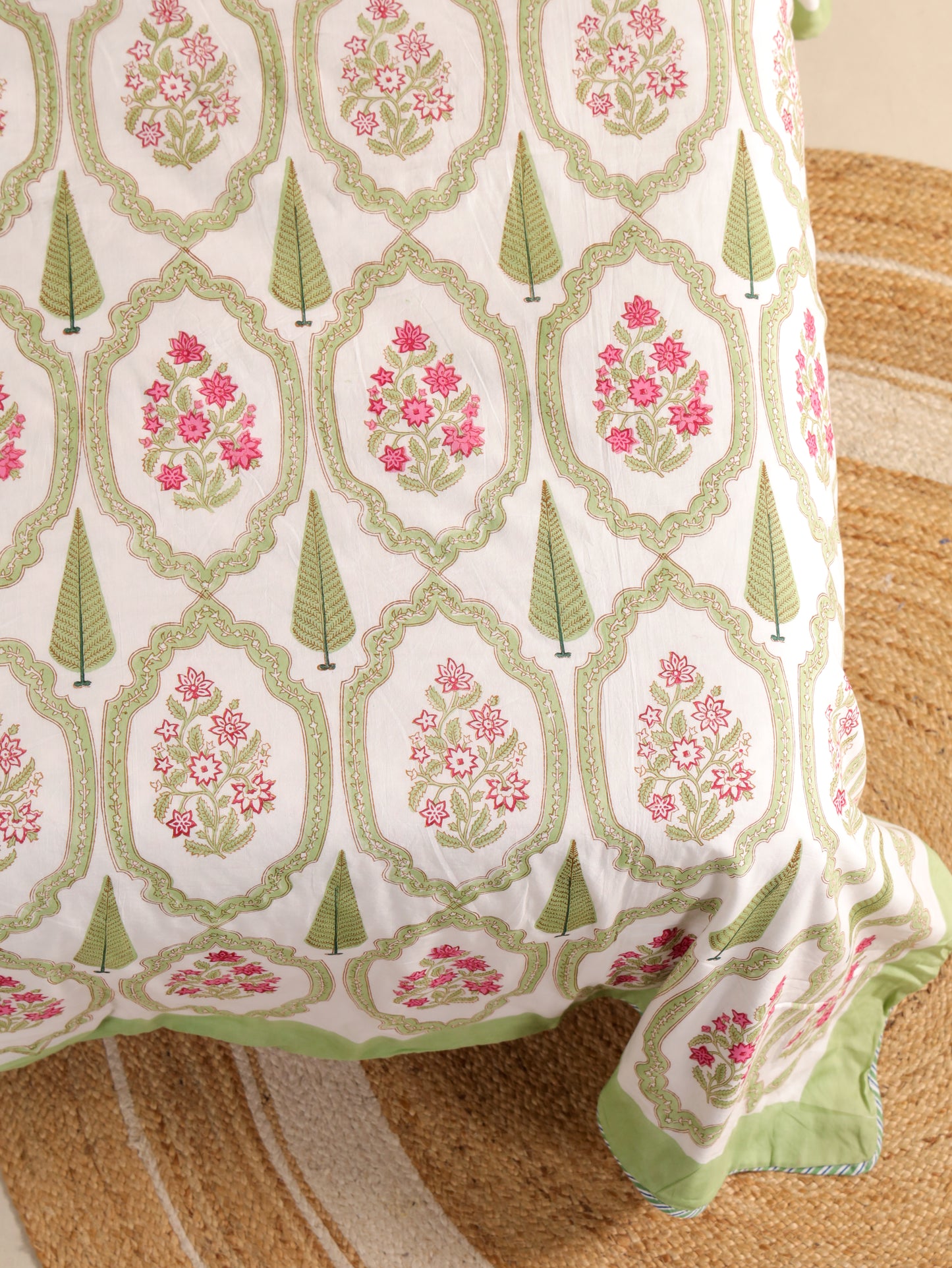 Premium Cotton Hand Block Print Reversible Dohar