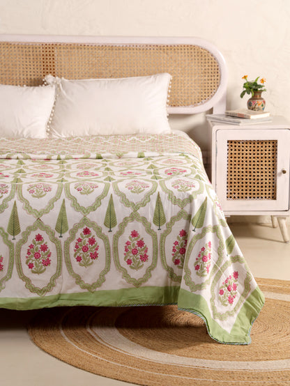 Premium Cotton Hand Block Print Reversible Dohar