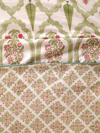 Premium Cotton Hand Block Print Reversible Dohar