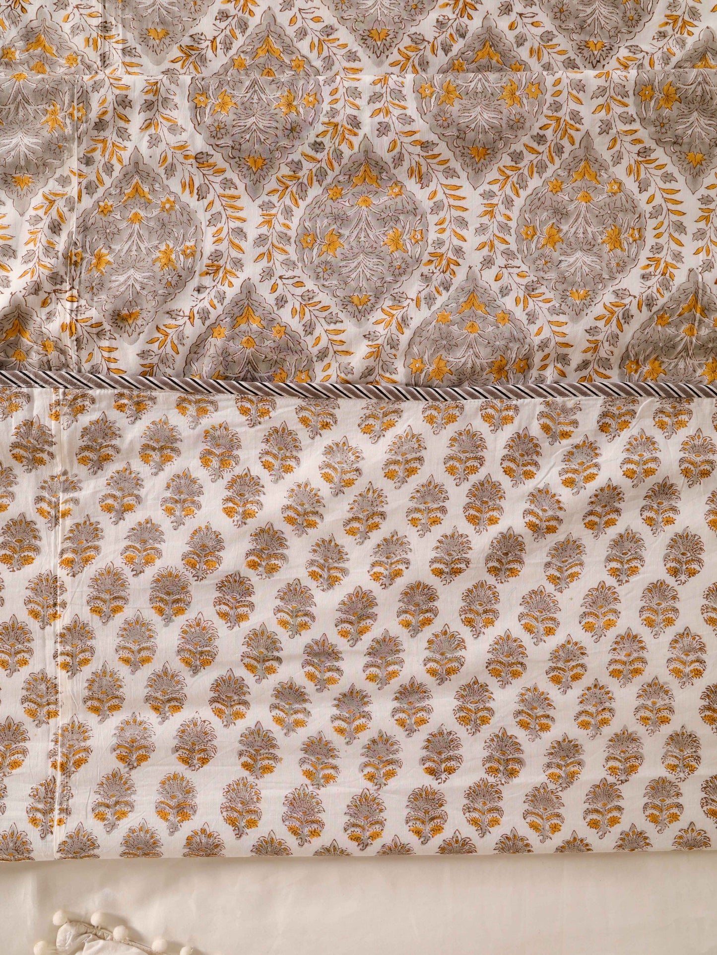 Premium Cotton Hand Block Print Reversible Dohar