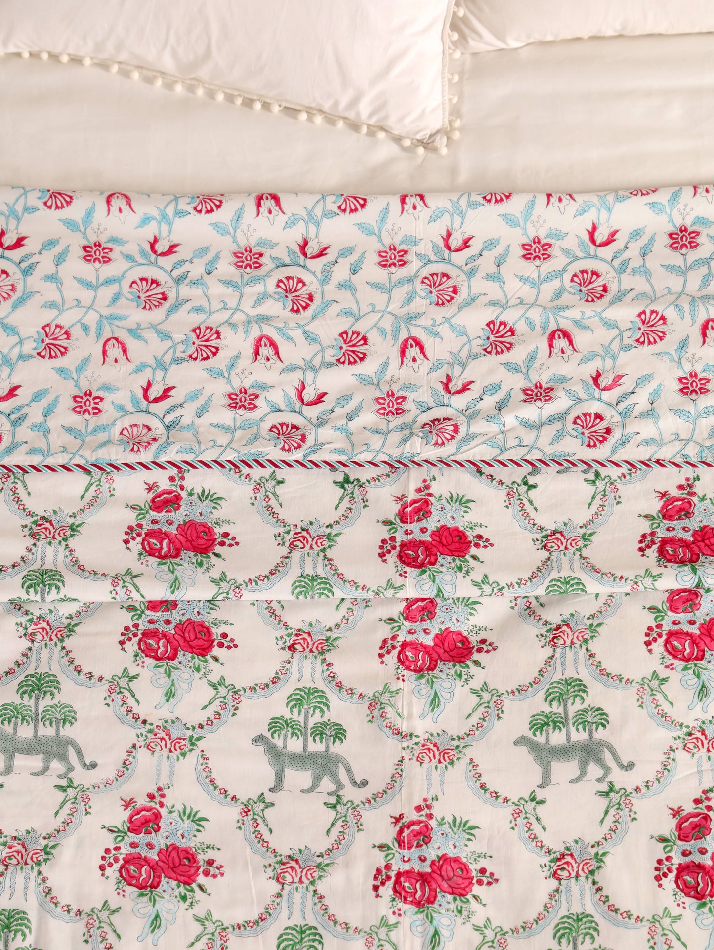 Premium Cotton Hand Block Print Reversible Dohar