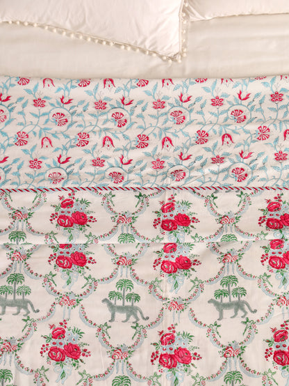 Premium Cotton Hand Block Print Reversible Dohar