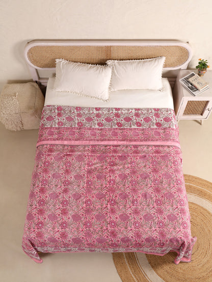 Premium Cotton Hand Block Print Reversible Dohar