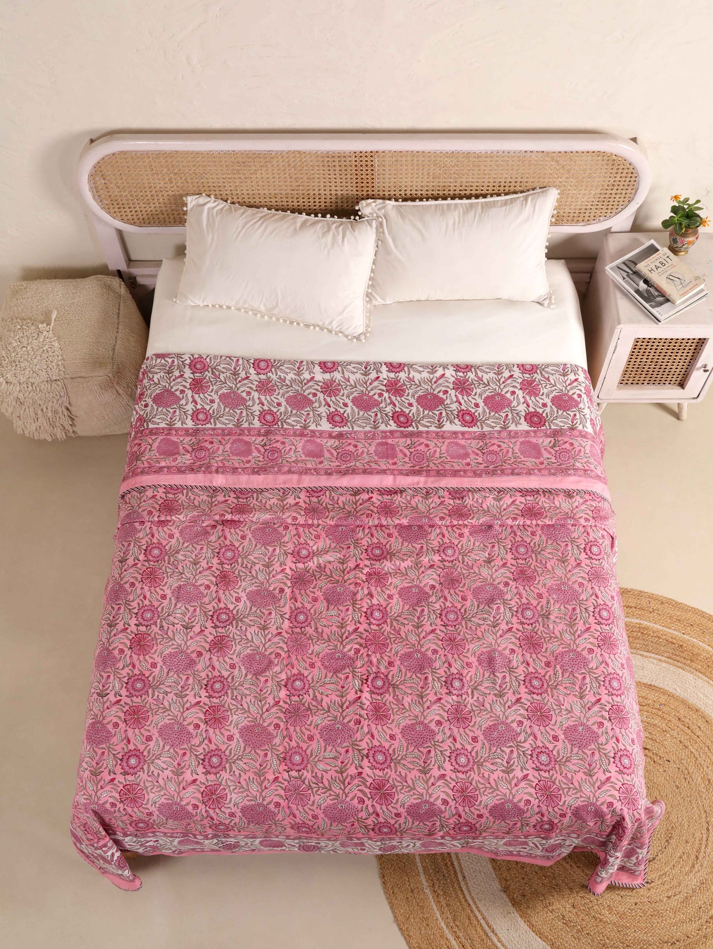 Premium Cotton Hand Block Print Reversible Dohar