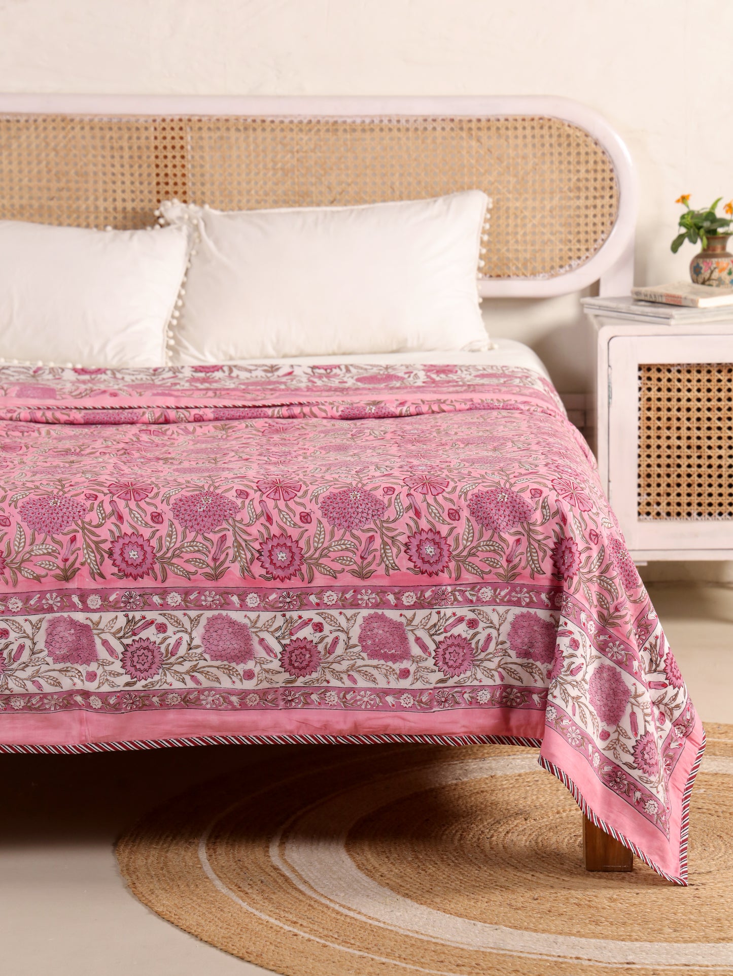 Premium Cotton Hand Block Print Reversible Dohar