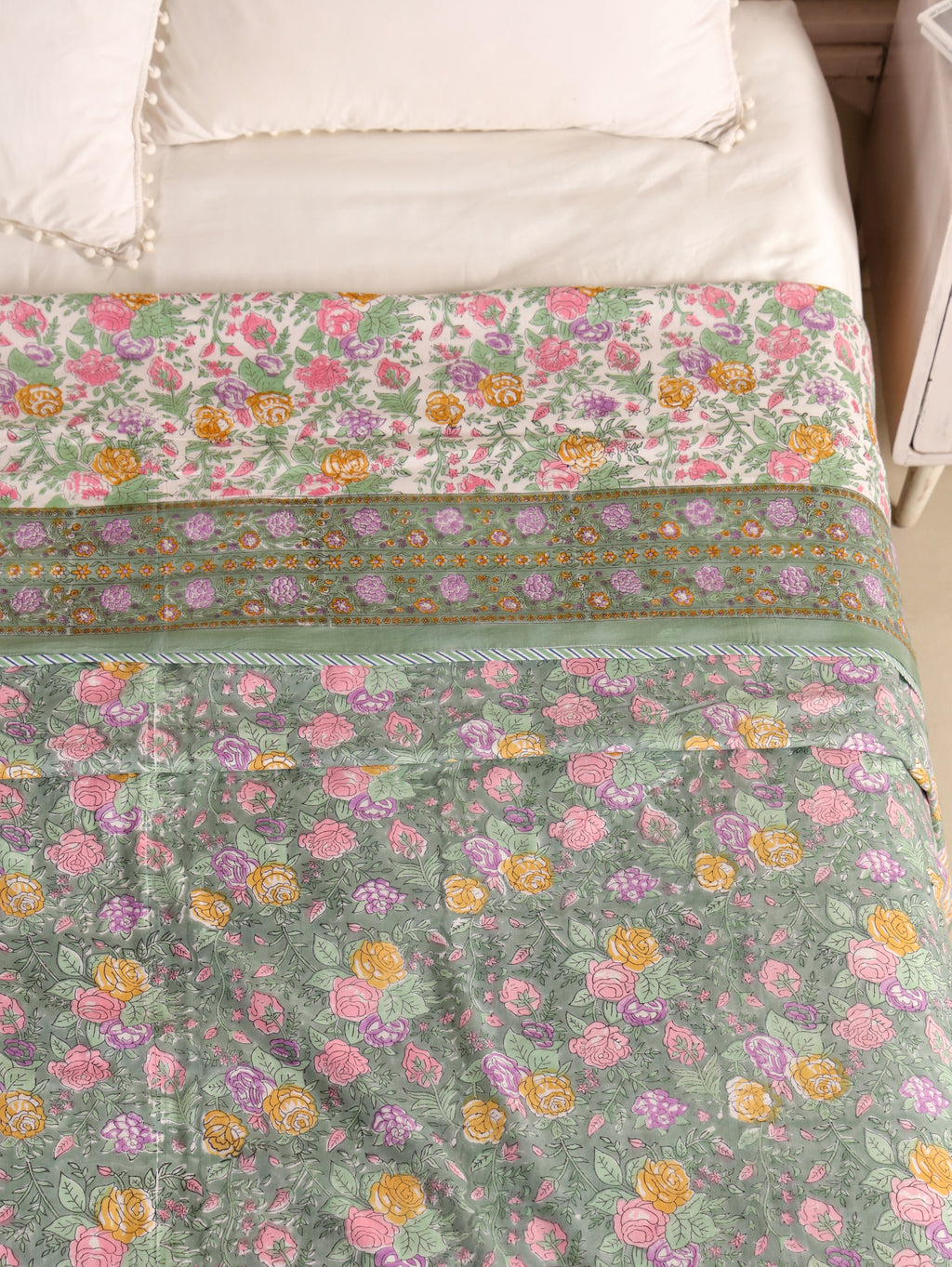 Premium Cotton Hand Block Print Reversible Dohar