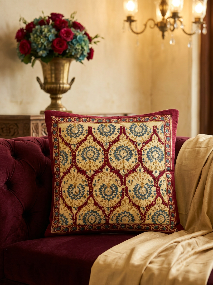 Quilted Cushion Cover - Set Of 2