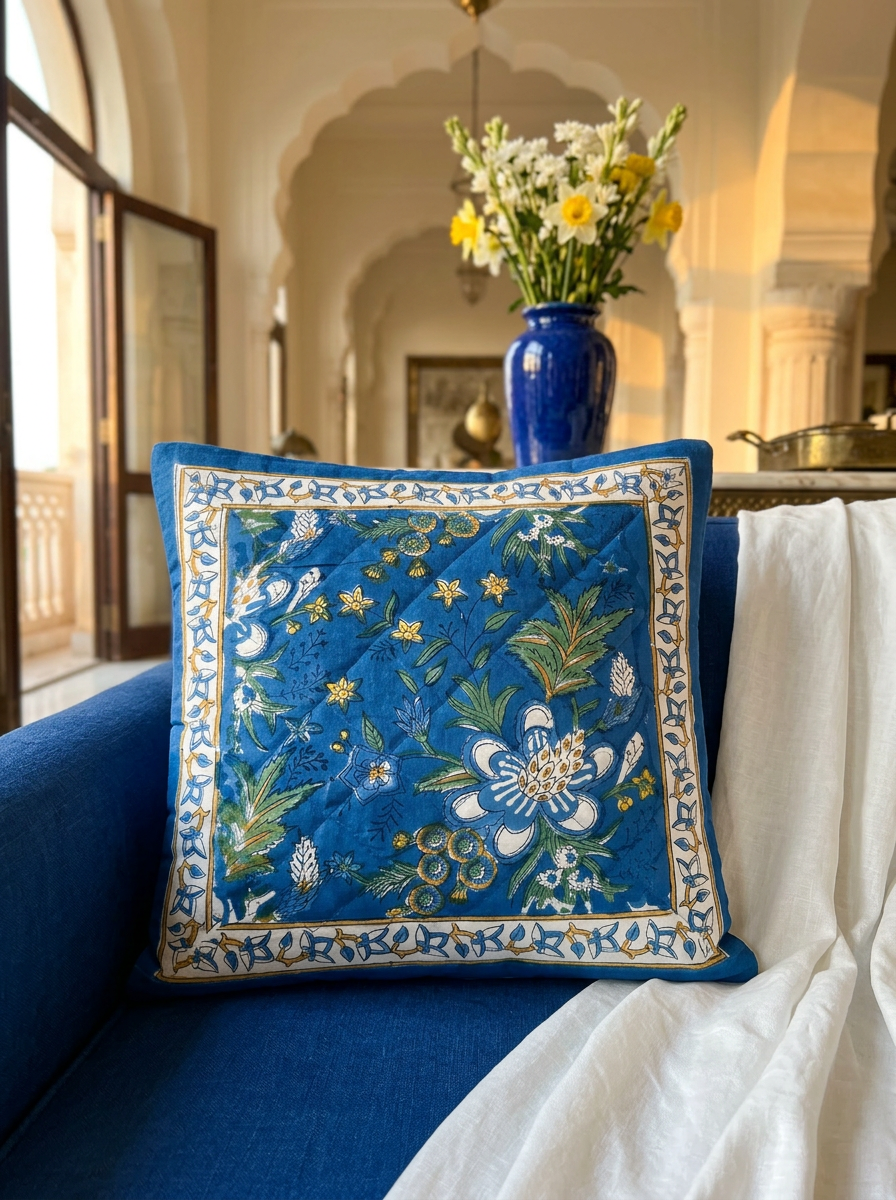 Quilted Cushion Cover - Set Of 2