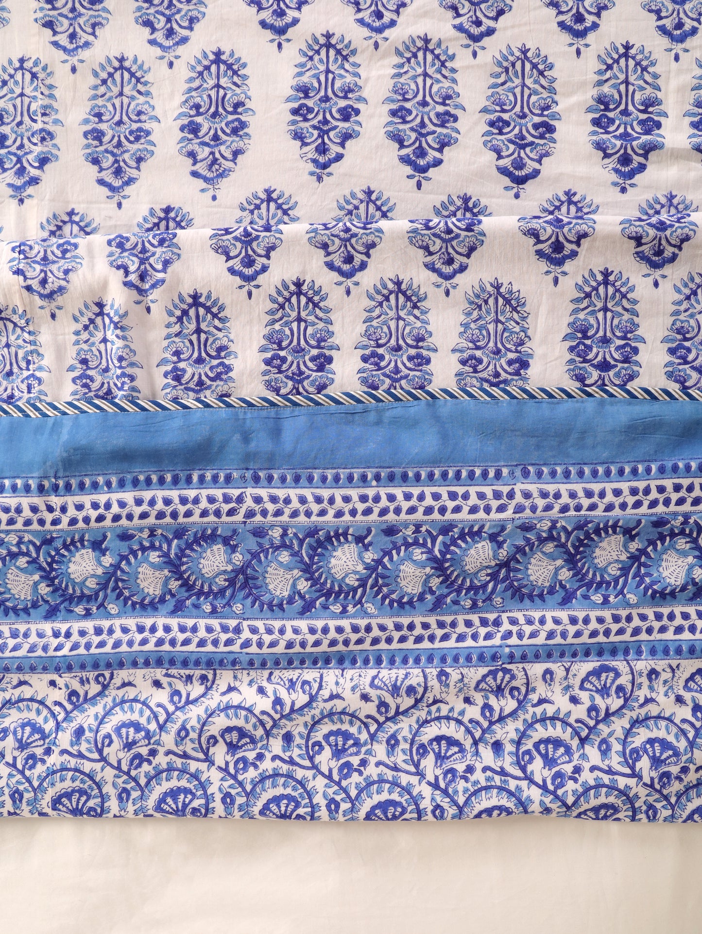 Premium Cotton Hand Block Print Reversible Dohar