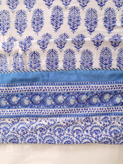Premium Cotton Hand Block Print Reversible Dohar