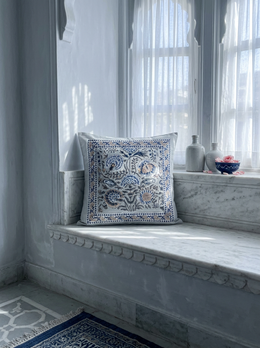 Quilted Cushion Cover - Set Of 2