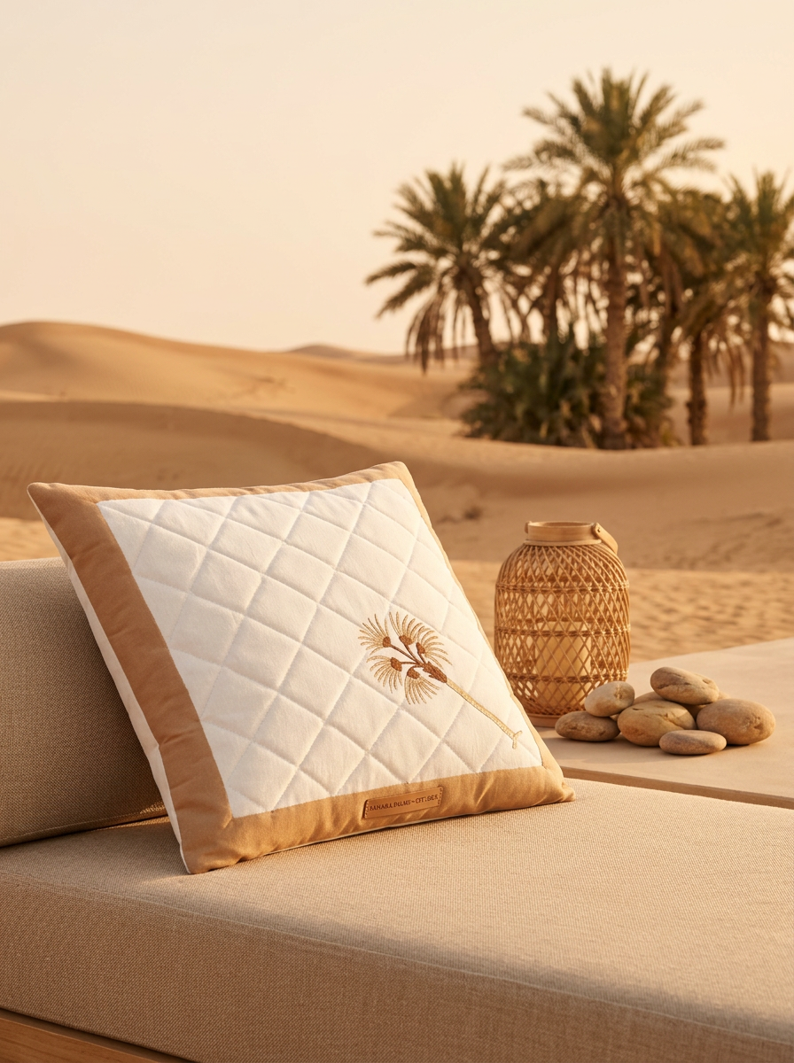 Quilted Cushion Cover - Set Of 2