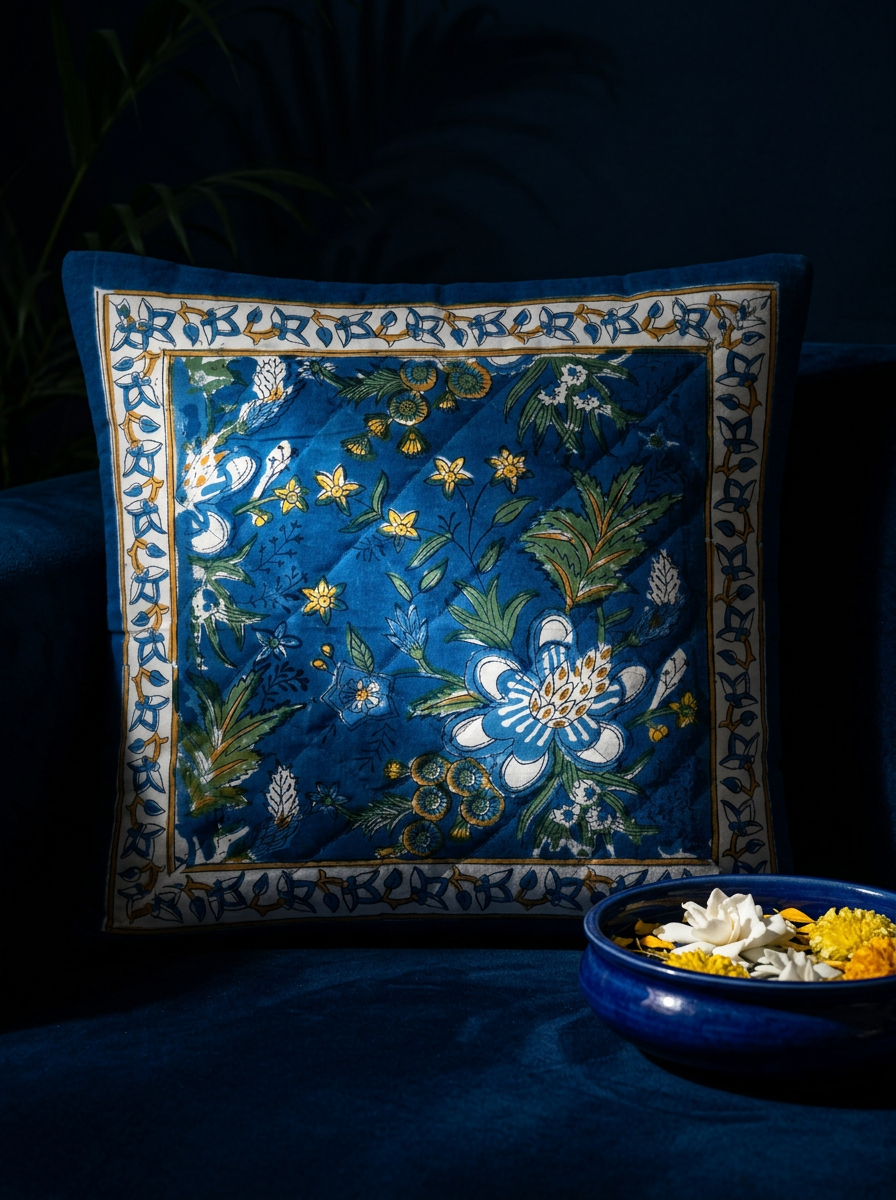 Quilted Cushion Cover - Set Of 2