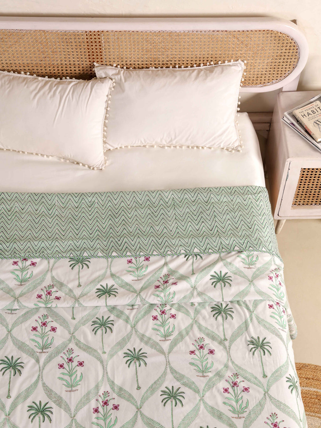 Premium Cotton Hand Block Print Reversible Dohar