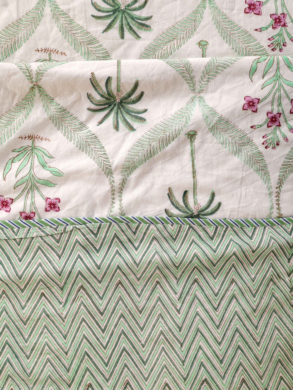 Premium Cotton Hand Block Print Reversible Dohar